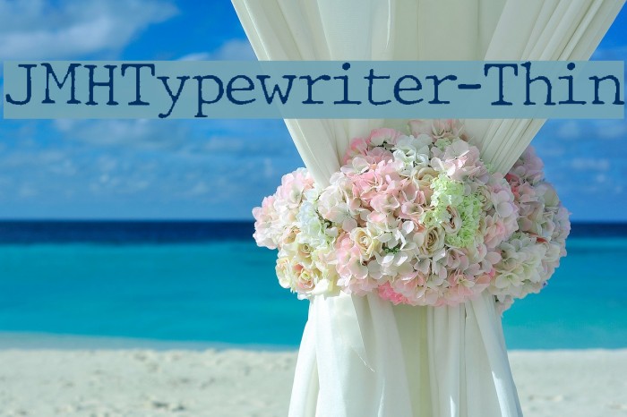 JMHTypewriter-Thin Example 3