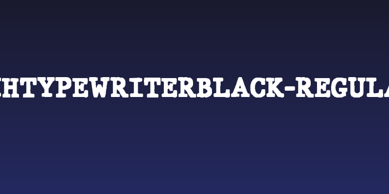 JMHTypewriterBlack-Regular Social Header