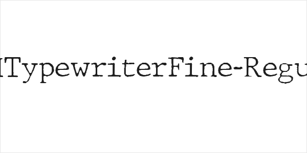 JMHTypewriterFine-Regular Logo