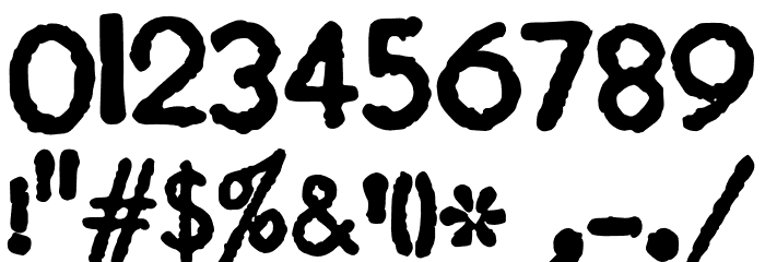 JMHTypewriterSans-Bold Font OTHER CHARS