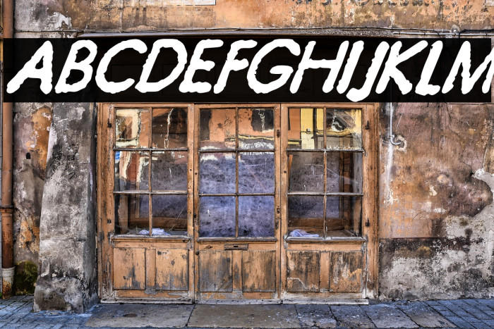 JMHTypewriterSans-BoldItalic Example 3