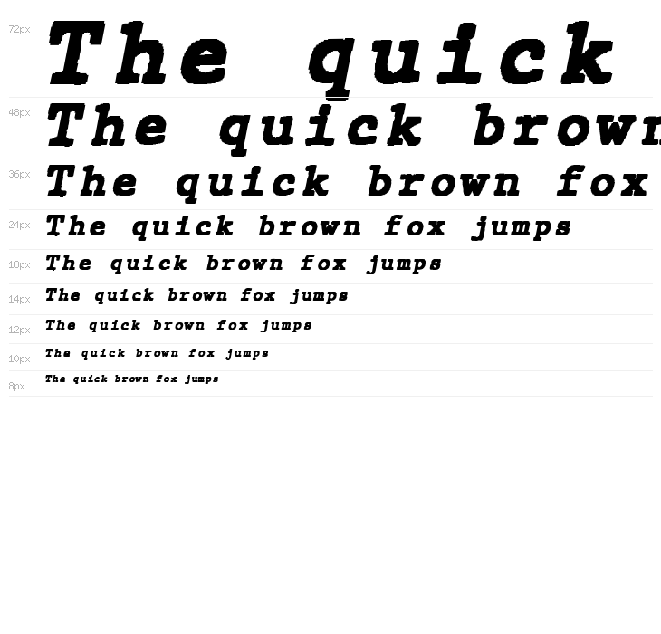 JMHTypewritermonoBlack-Italic Waterfall