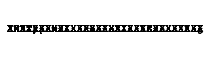 JMHTypewritermonoBlackCross-Reg  Frei Schriftart Herunterladen