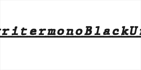 JMHTypewritermonoBlackUnder-Ita Logo