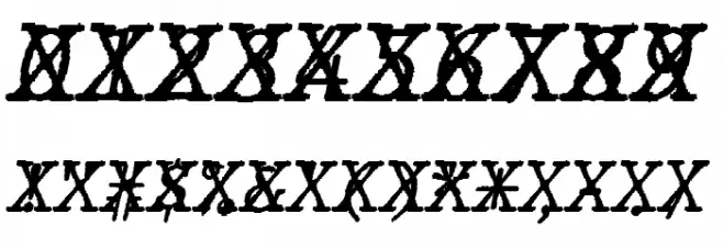 JMHTypewritermonoCross-Italic Font OTHER CHARS