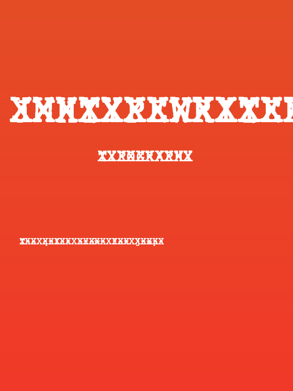 JMHTypewritermonoCross-Regular Poster