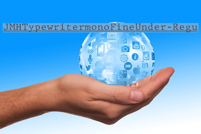 JMHTypewritermonoFineUnder-Regu Font examples