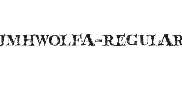 JMHWolfa-Regular Logo