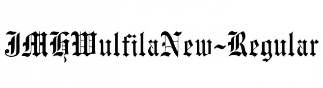 JMHWulfilaNew-Regular  Descarca Fonturi Gratis