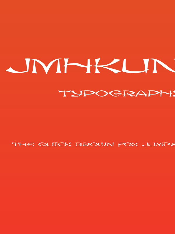 JMHkungfu-Regular Poster