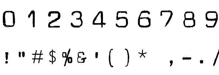 JMLetter Font OTHER CHARS