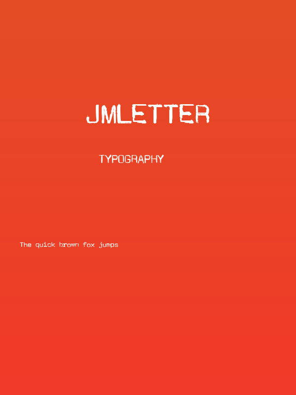 JMLetter Poster