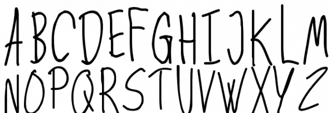 JMMJ Font Litere mari