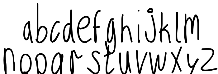 JMMJ Font LOWERCASE
