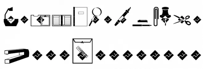 JNFC Font OTHER CHARS