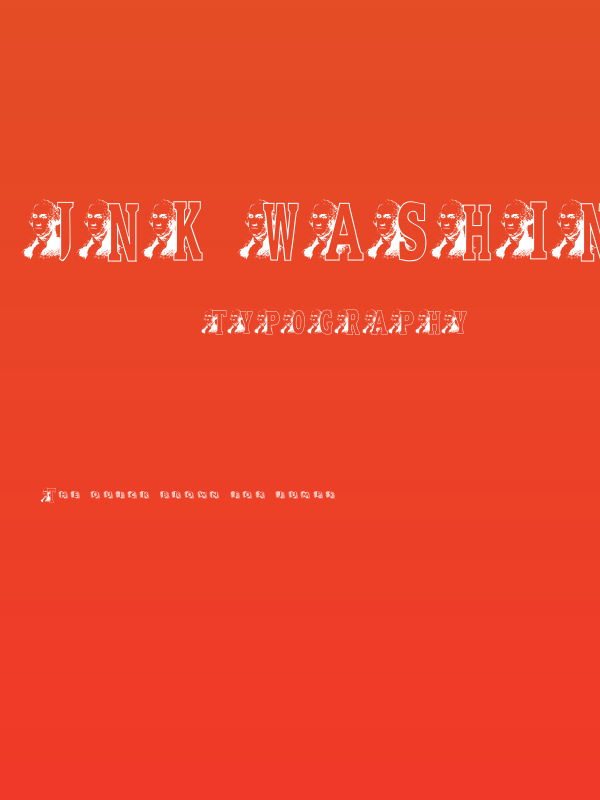 JNK WASHINGTON Poster