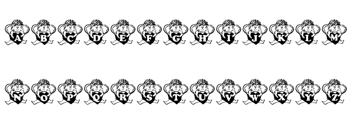 JNKANGELLUV Font OTHER CHARS