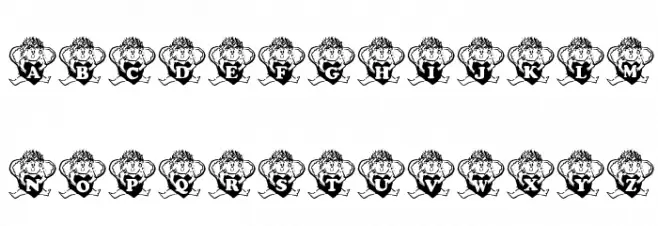 JNKANGELLUV Font OTHER CHARS