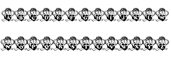 JNKANGELLUV Font LOWERCASE