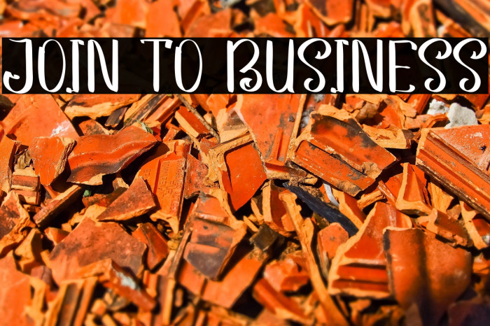 JOIN TO BUSINESS Example 1