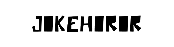JOKEHOROR  Frei Schriftart Herunterladen