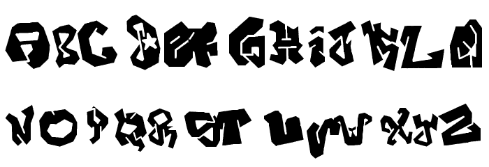 JOKER-SIZE Font LOWERCASE