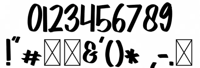 JOKOWI PRABOWO Caratteri ALTRI CARATTERI