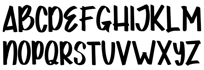 JOKOWI PRABOWO Font LOWERCASE