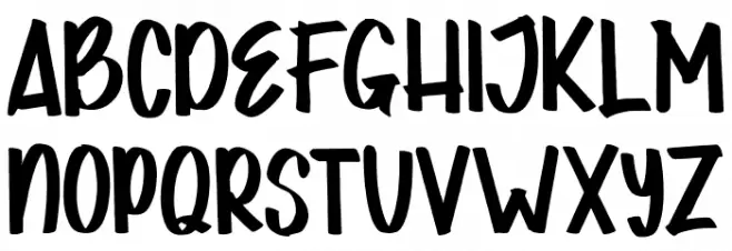JOKOWIPRABOWORegular Schriftart Groß