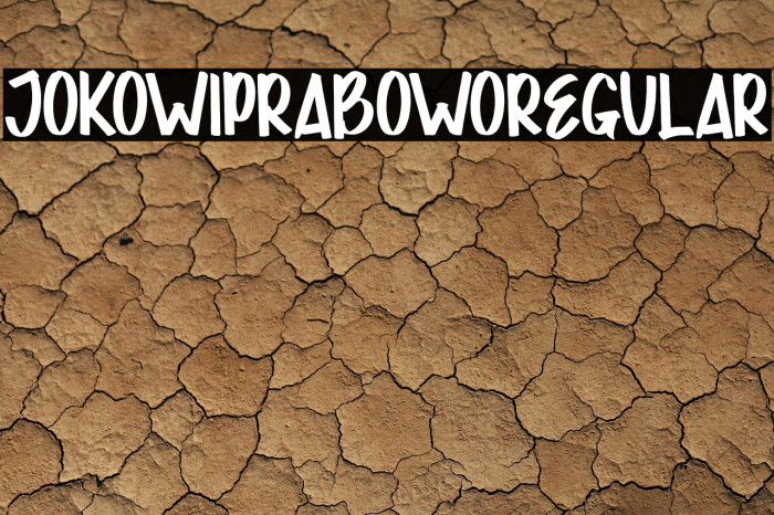 JOKOWIPRABOWORegular Example 1