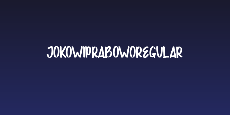 JOKOWIPRABOWORegular Social Header