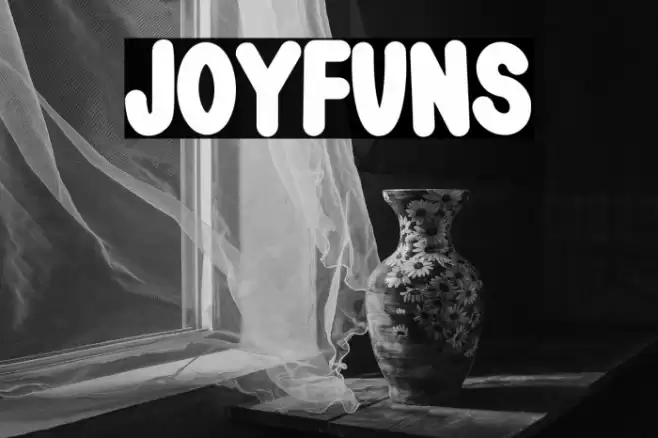 JOYFUNS Font examples