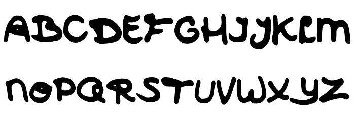 JOfont フォント 大文字