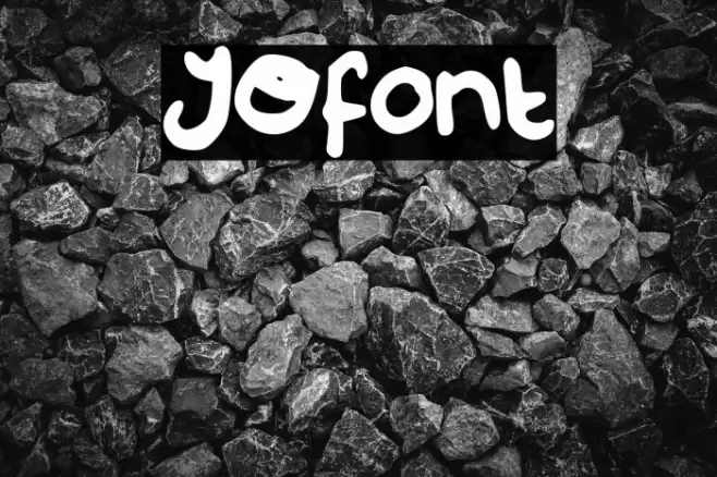 JOfont Caratteri examples