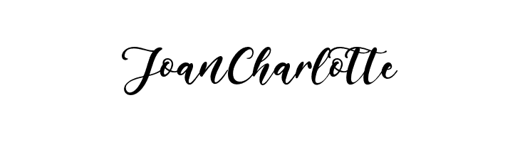 JoanCharlotte  Fuentes Gratis Descargar
