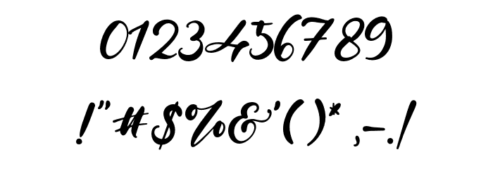 JoanCharlotte Font OTHER CHARS