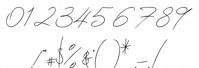 JoanHull Font Alte caractere