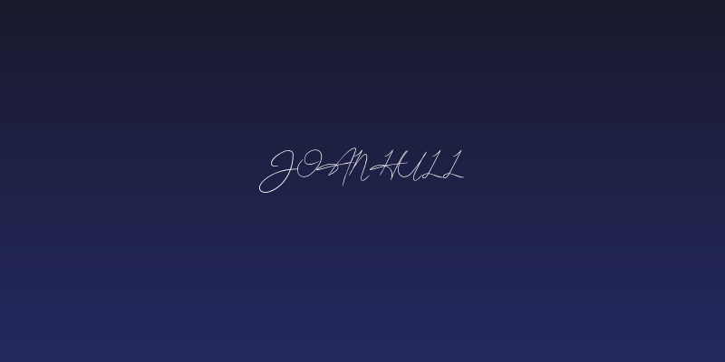 JoanHull Social Header