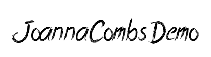 Joanna Combs Demo  لخطوط تنزيل