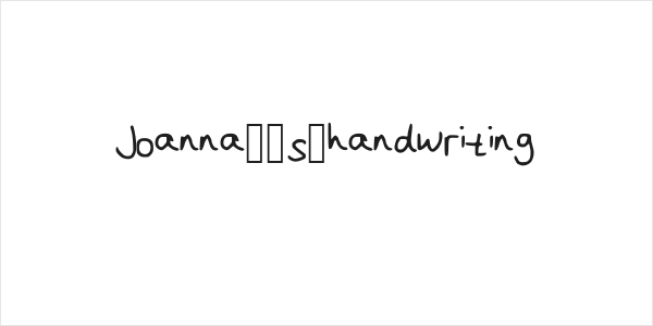 Joanna__s_handwriting Logo