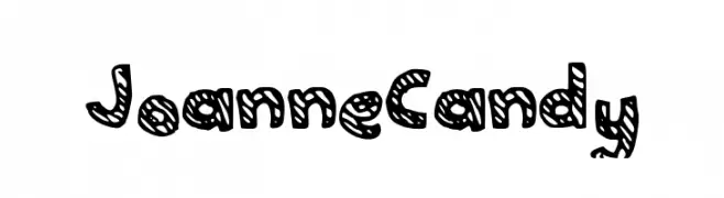 JoanneCandy  font caratteri gratis