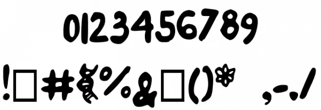 JoanneDeoxyribose Font OTHER CHARS