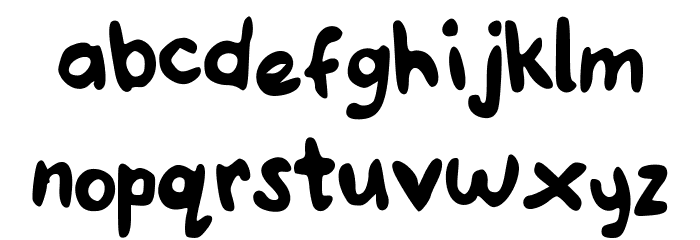 JoanneDeoxyribose Font LOWERCASE