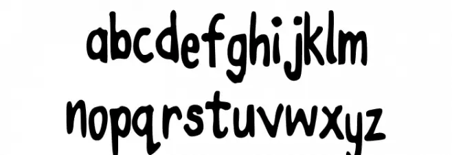 JoanneEnzymeKinetics Font LOWERCASE