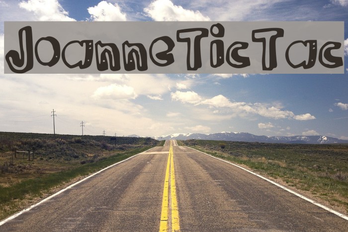 JoanneTicTac Example 1