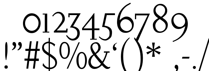 JoaoCond-Light Font OTHER CHARS