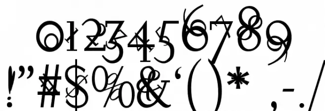 JoaoImprovisations Font OTHER CHARS