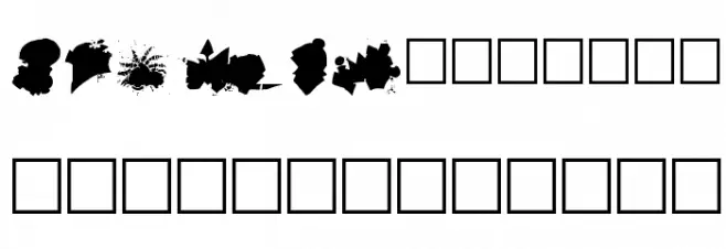 Jobats Font UPPERCASE