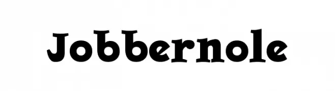 Jobbernole  Free Fonts Download