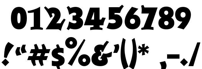 Jobbernole Font OTHER CHARS